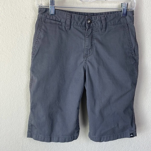 Quiksilver Other - **SALE**3/$15! Quicksilver flat front gray shorts men’s 27